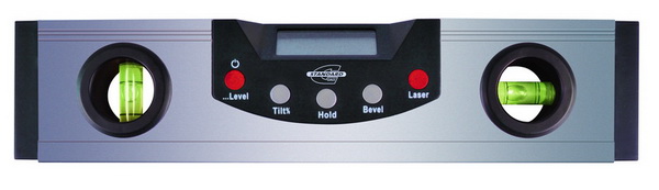 Portable electronic inclinometer