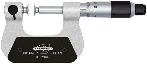 Micrometers special STANDARD GAGE (with replaceable measuring tips and non-rotating spindle)